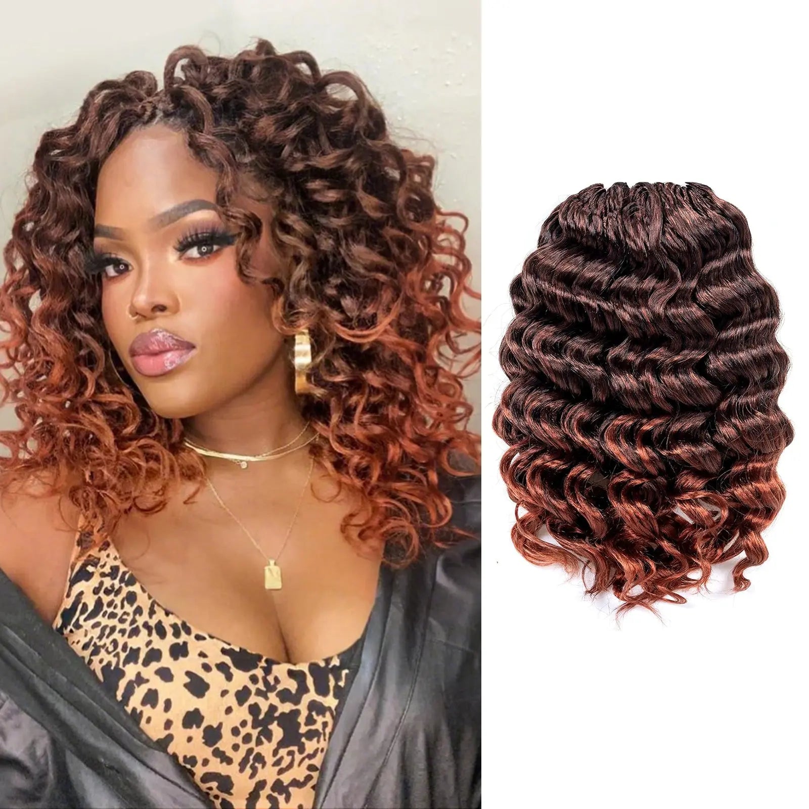 Toyotress Ocean Wave Synthetic Crochet Braiding Hair Extensions